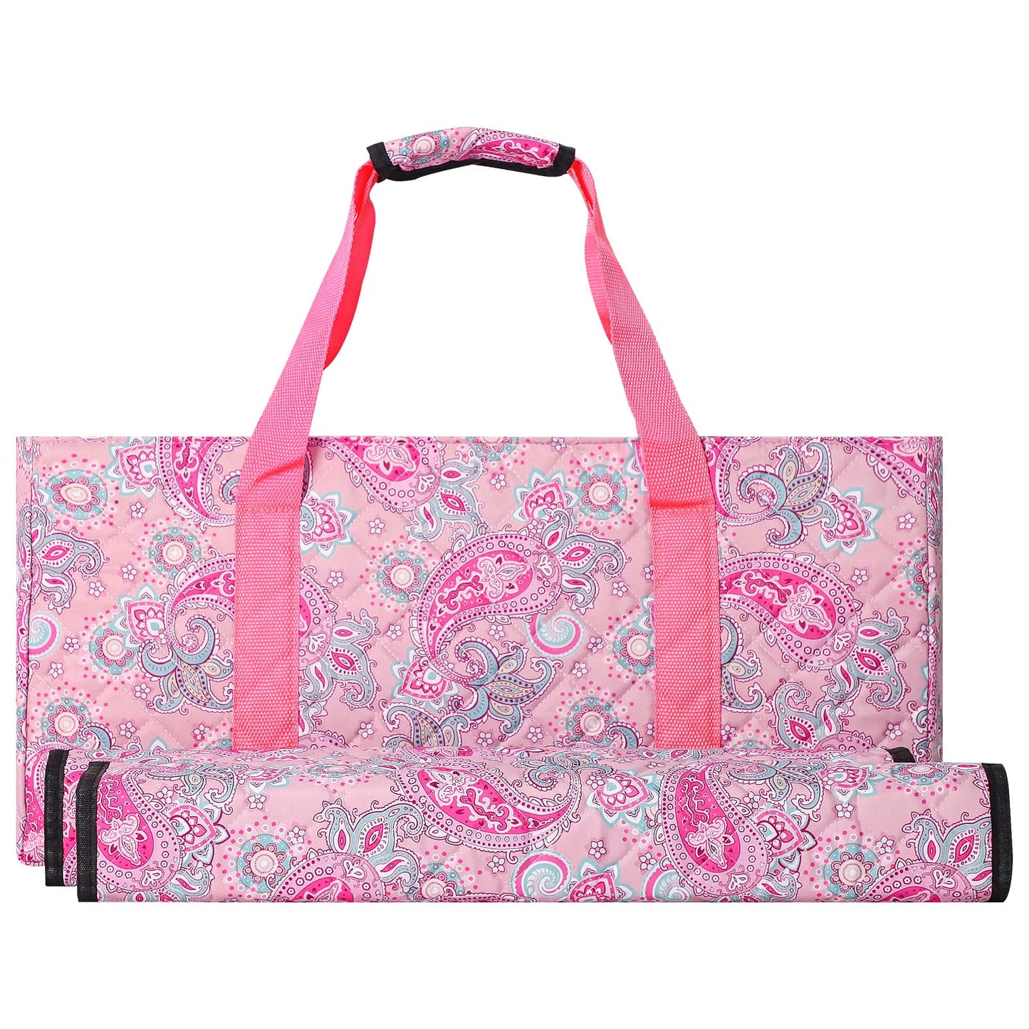 GUSTARIA Empty Mahjong Bag – Pink Printed Case Only for American Mahjong