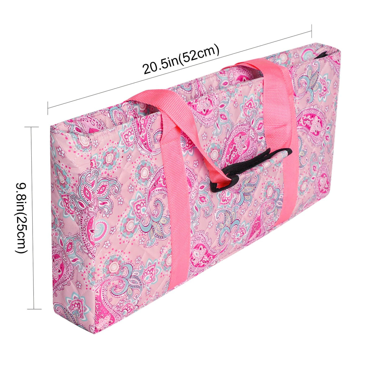 GUSTARIA Empty Mahjong Bag – Pink Printed Case Only for American Mahjong