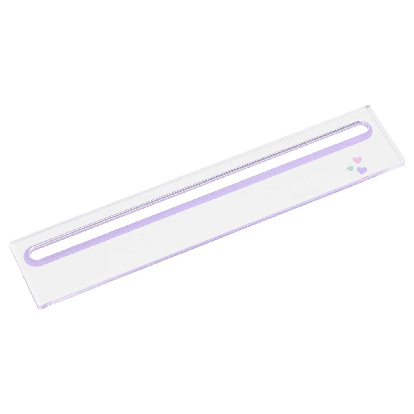 GUSTARIA 1 PCS Card Reader for Mahjong (Purple) – Acrylic, Rules Helper