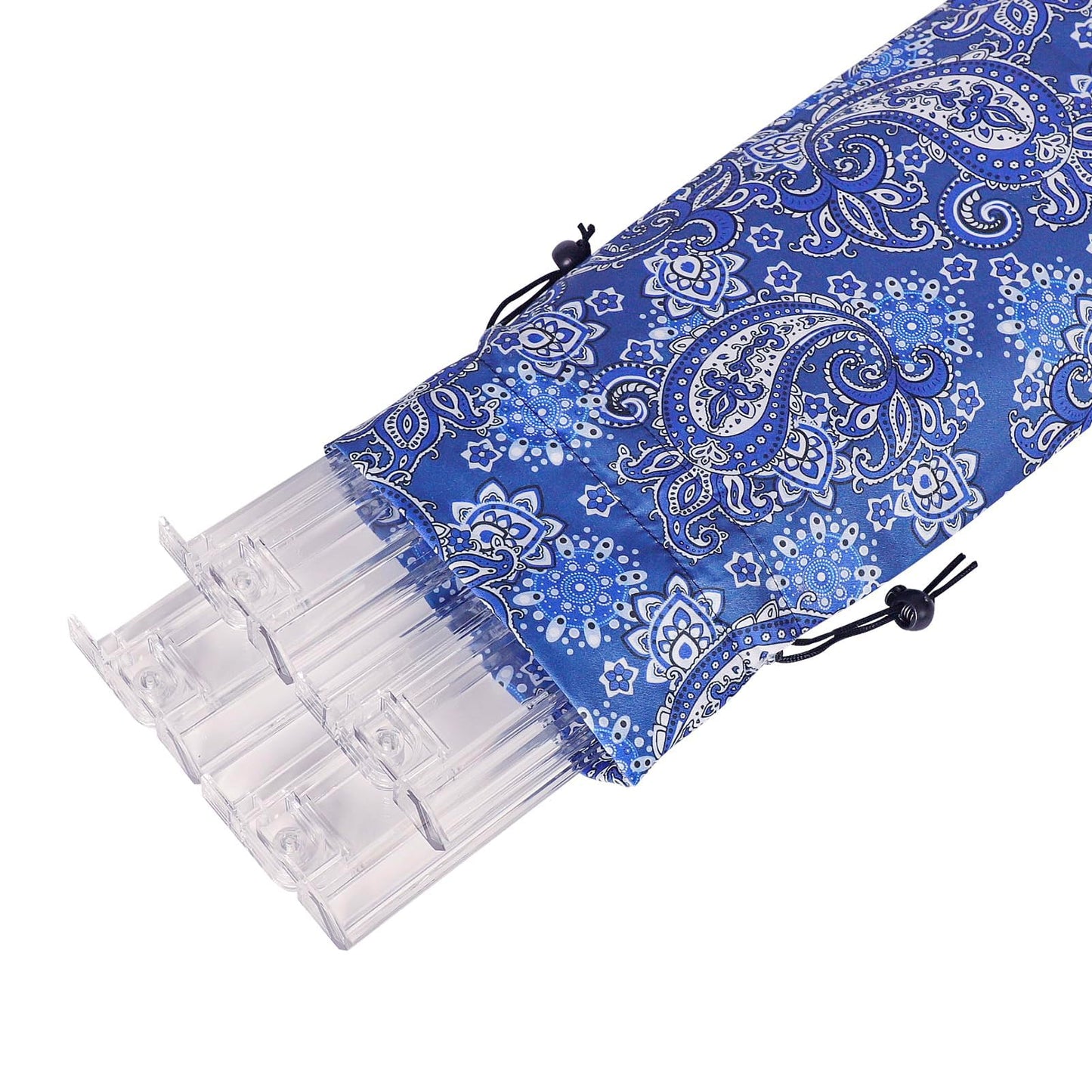 GUSTARIA Mahjong All-in-One Rack & Pusher | 4-Pack Clear Acrylic Set