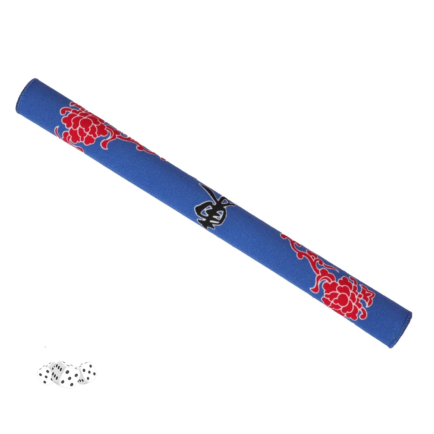 GUSTARIA Mahjong Mat – Anti-Slip & Noise-Reducing 31.5-Inch Table Cover with Carrying Bag (Blue)