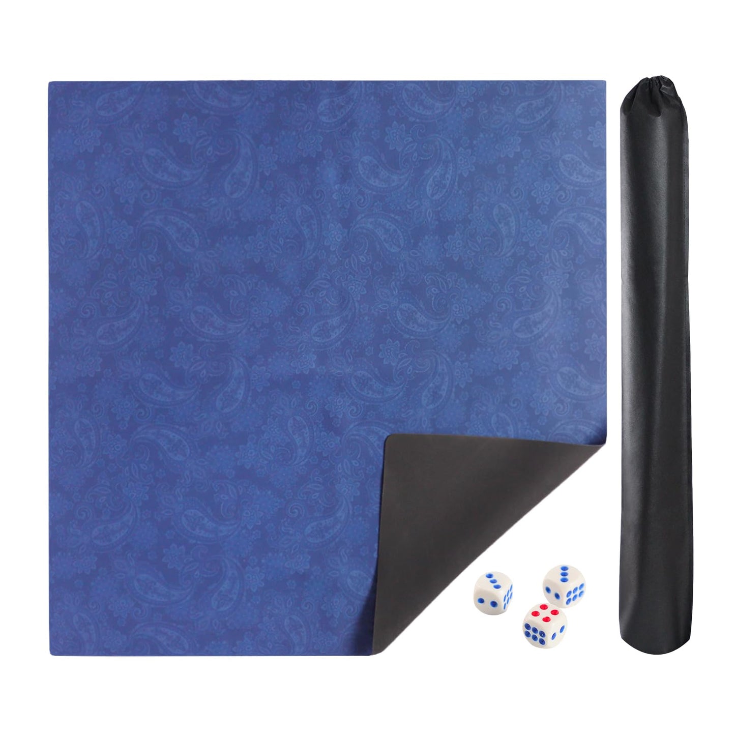 GUSTARIA Mahjong Mat 31.5 x 31.5 Inches – No-Slip, Printed Table Cover