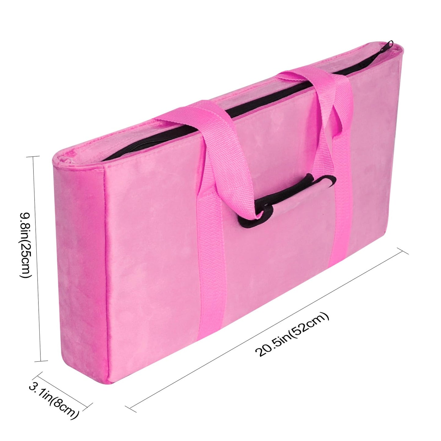 GUSTARIA Empty Mahjong Bag with Rack Wrapper & Zippered Tile Bag – Case Only