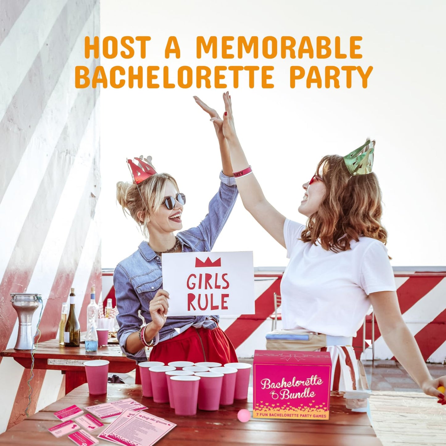 Gutter Games Bundle for Bachelorette Parties — Fun & Engaging Party Games for Bridesmaids & Friends