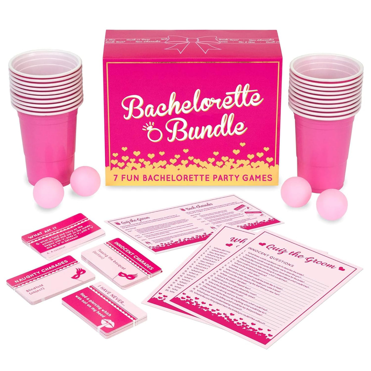 Gutter Games Bundle for Bachelorette Parties — Fun & Engaging Party Games for Bridesmaids & Friends
