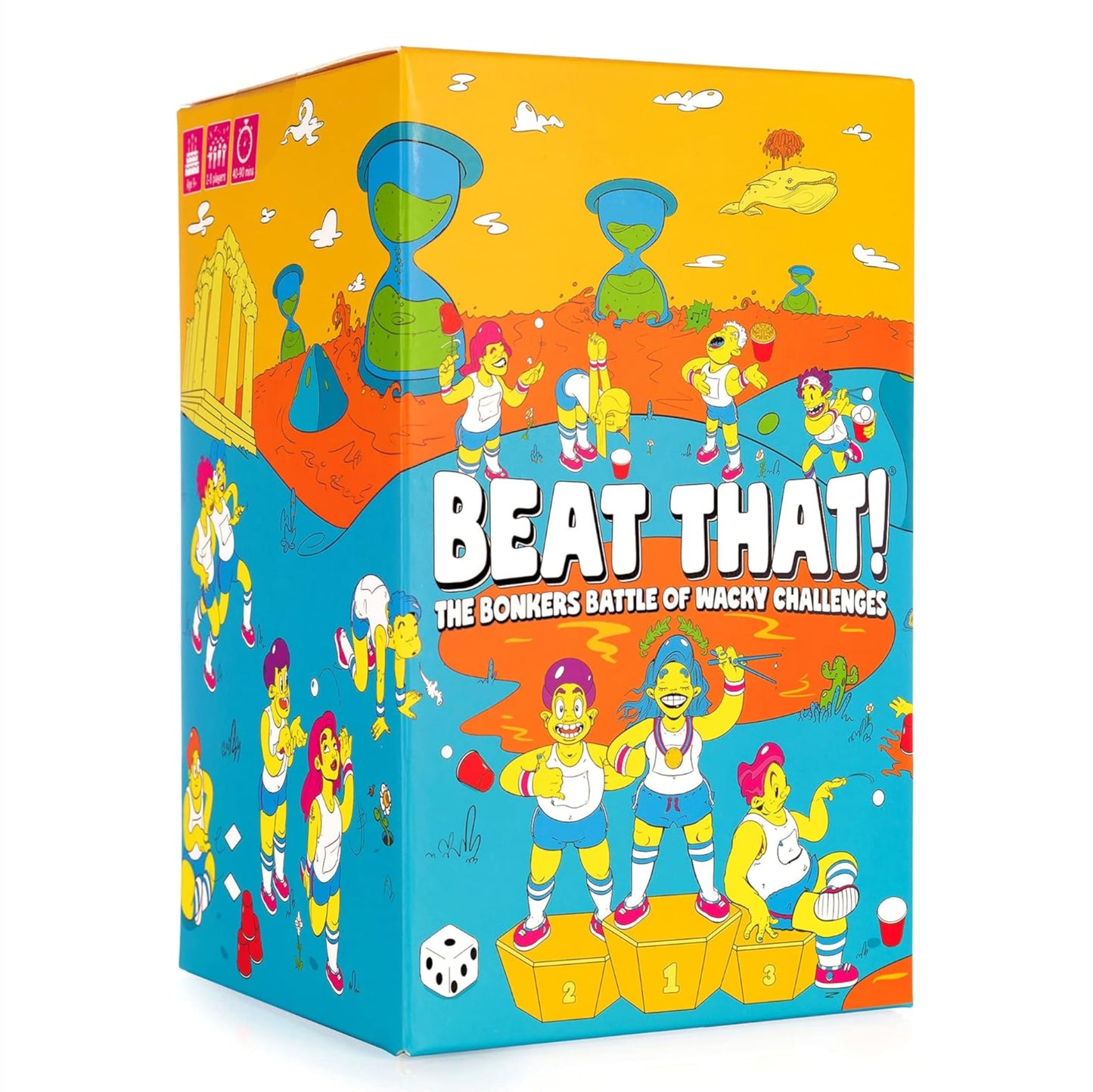 Gutter Games Beat That Game and Household Objects Expansion Combo Pack – Family Party Game