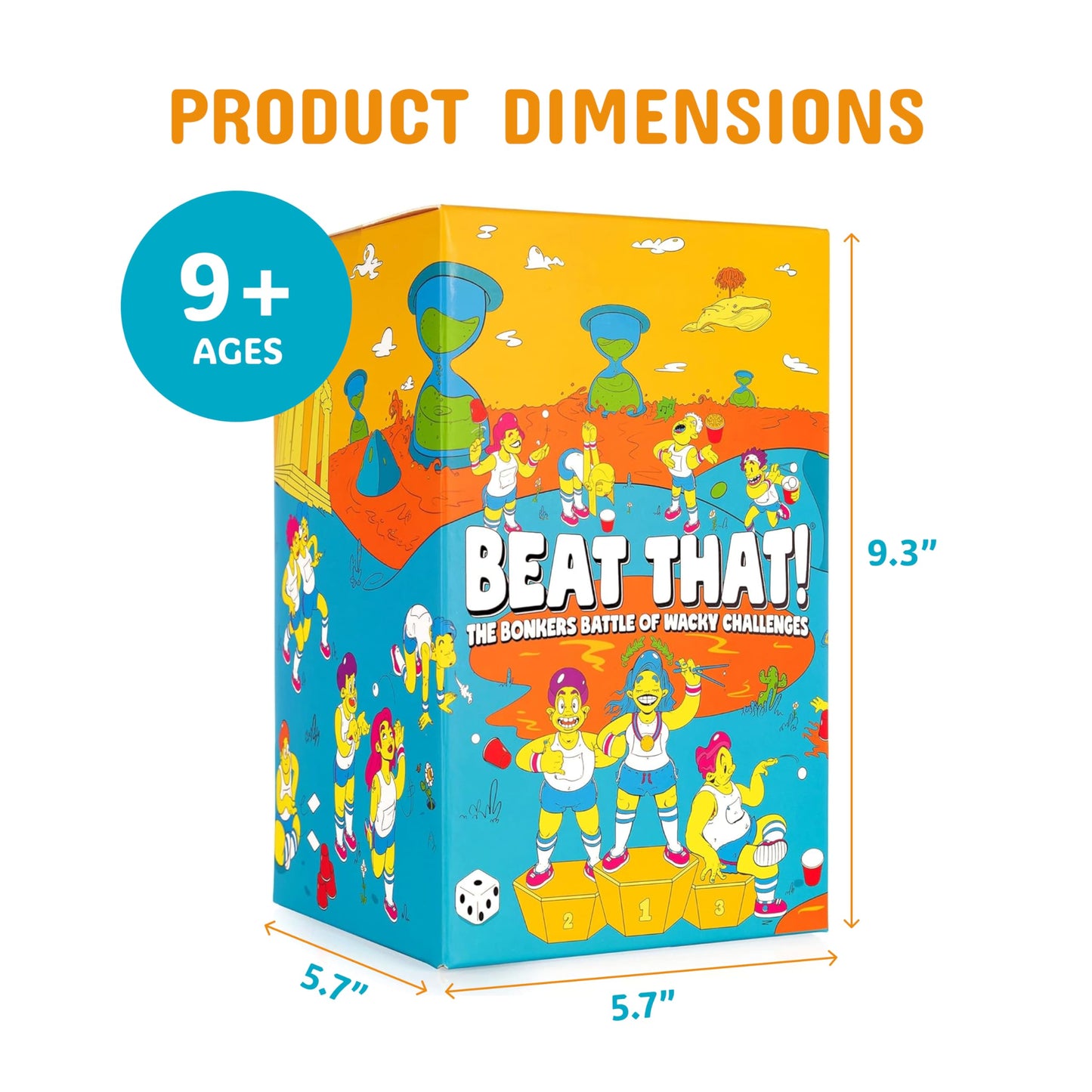 Gutter Games Beat That Game and Household Objects Expansion Combo Pack – Family Party Game