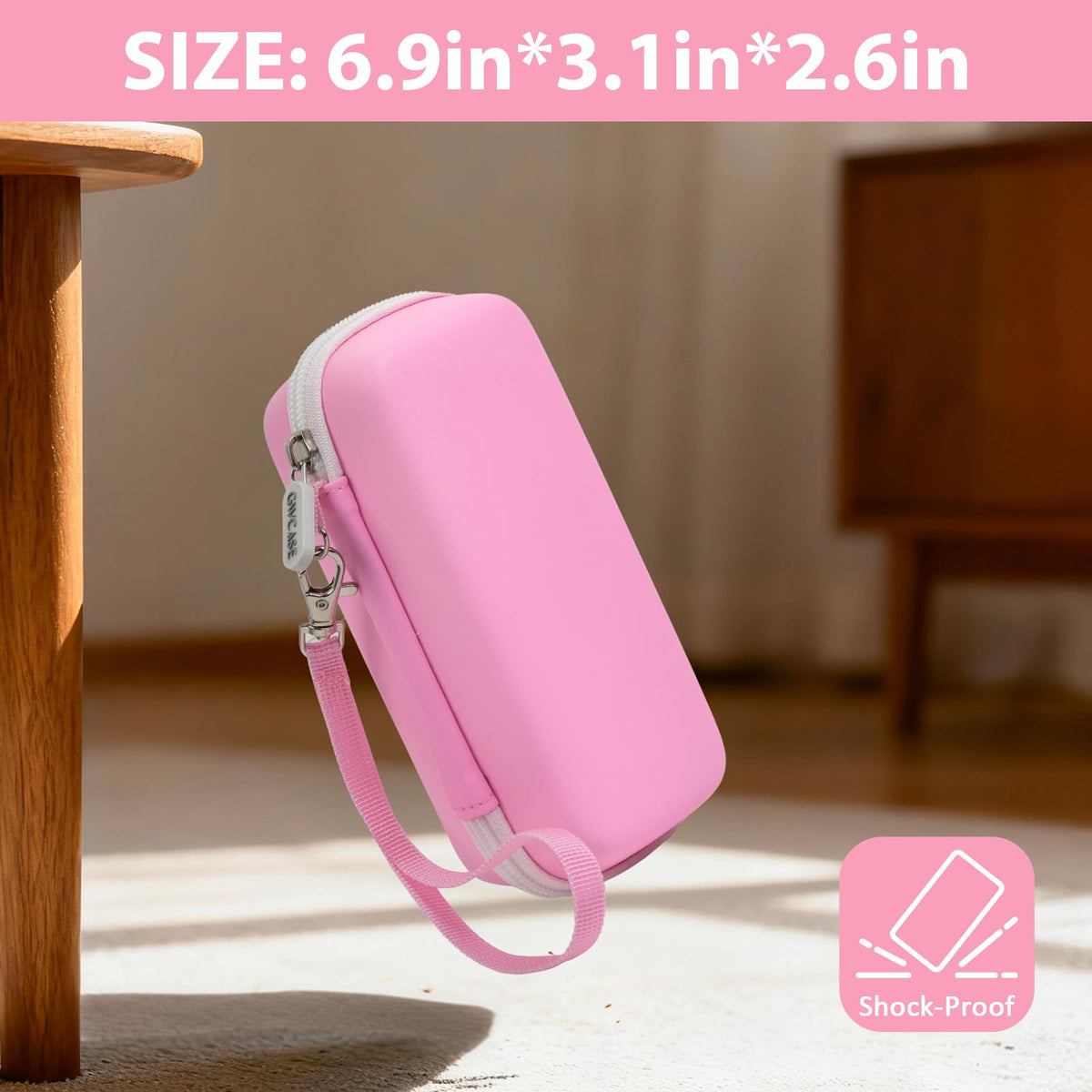 GWCASE Case for 3Doodler Start+ Essentials – Pink Travel Organizer & Filament Box (Box Only)