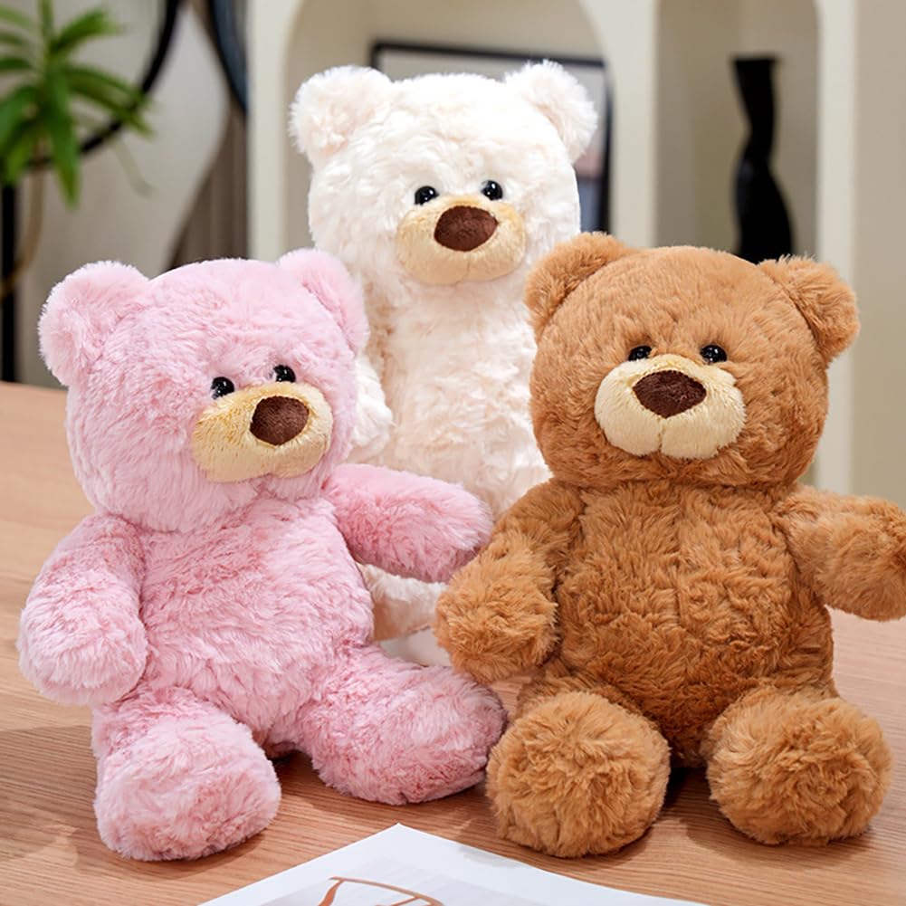Gwxqybfe 10-Inch Teddy Bear Plush | Soft Stuffed Animal for Kids & Adults | Gift Idea