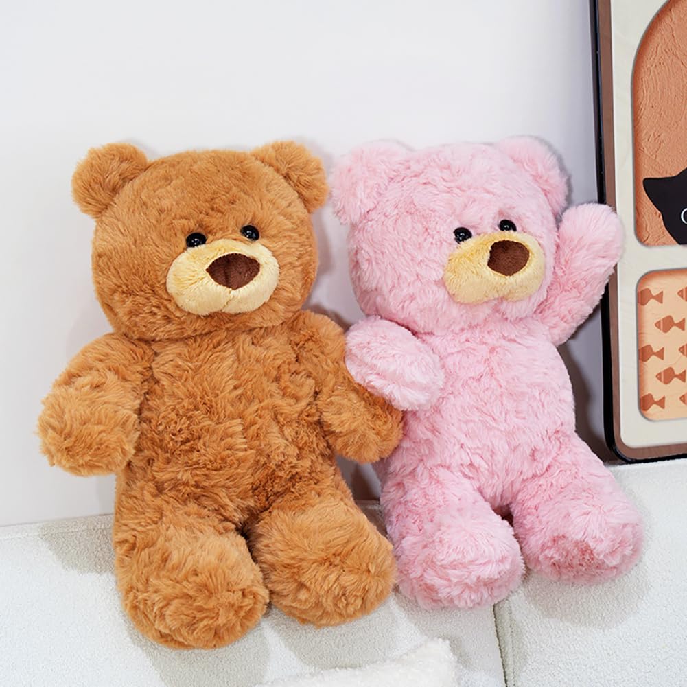 Gwxqybfe 10-Inch Teddy Bear Plush | Soft Stuffed Animal for Kids & Adults | Gift Idea