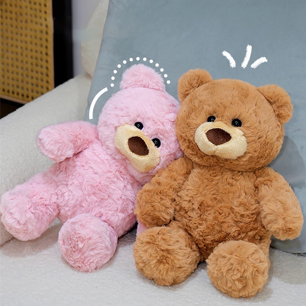 Gwxqybfe 10-Inch Teddy Bear Plush | Soft Stuffed Animal for Kids & Adults | Gift Idea
