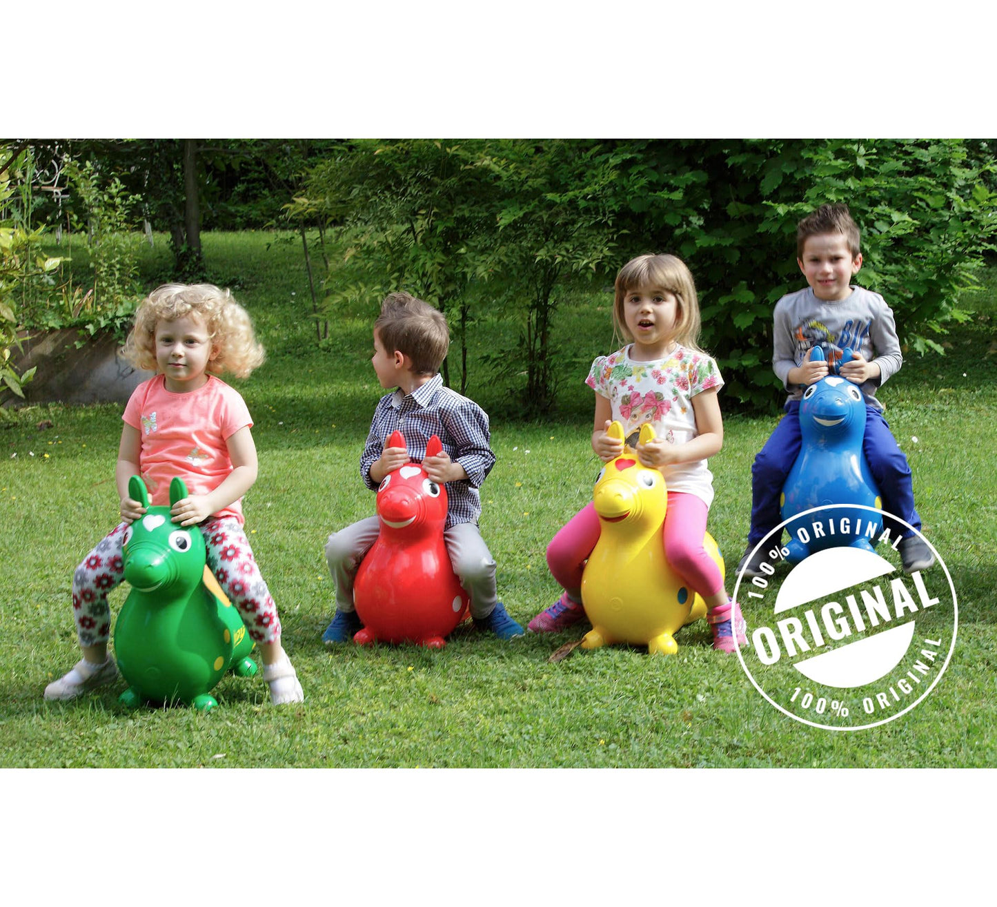 Gymnic Rody Bounce Horse Green – Balance, Coordination & Fun