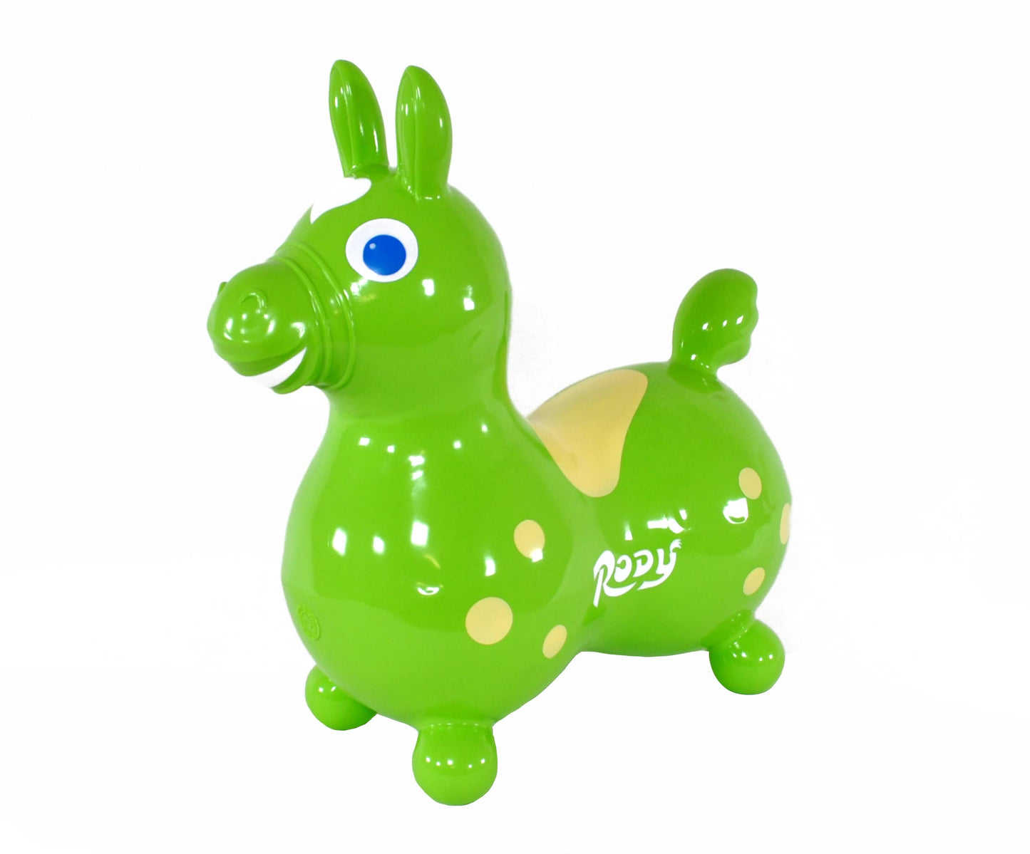 GYMNIC Rody Bounce Horse Lime Green – Safe, Durable Balance Toy