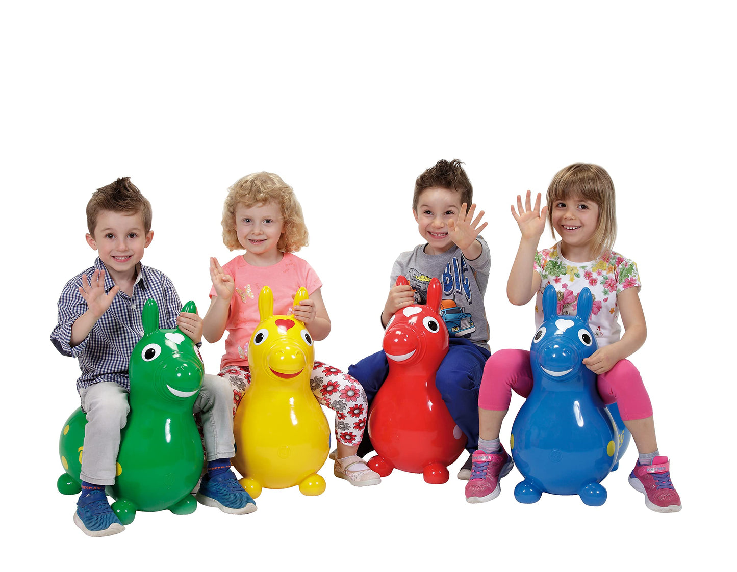 Gymnic Rody Bounce Horse Orange – Safe Balance Toy for Kids | GYMNIC