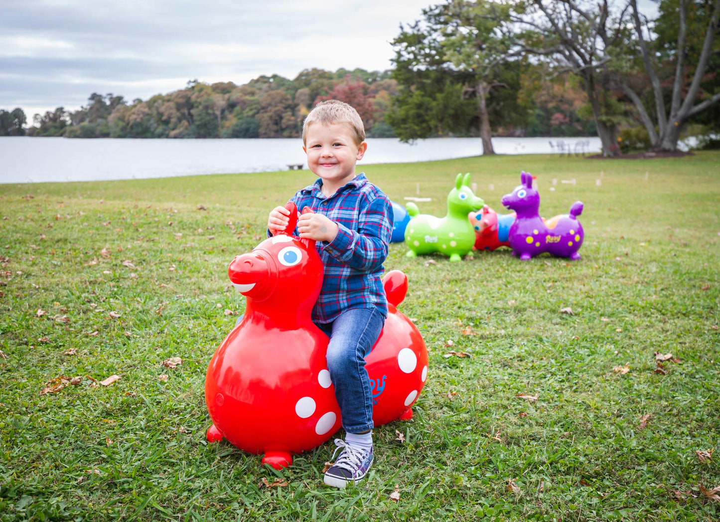 Gymnic Rody Max Bounce Horse (Red) – Large Balance Toy by GYMNIC