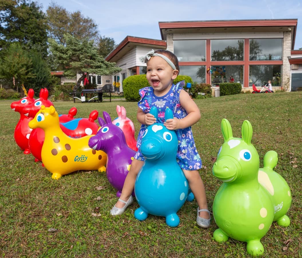 Gymnic Rody Bounce Horse Teal – Indoor Fun for Kids