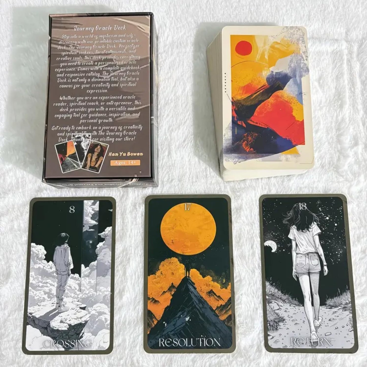 Journey Oracle Card – Self-Discovery Oracle Deck with Guidebook | GZSYXHJYXGS