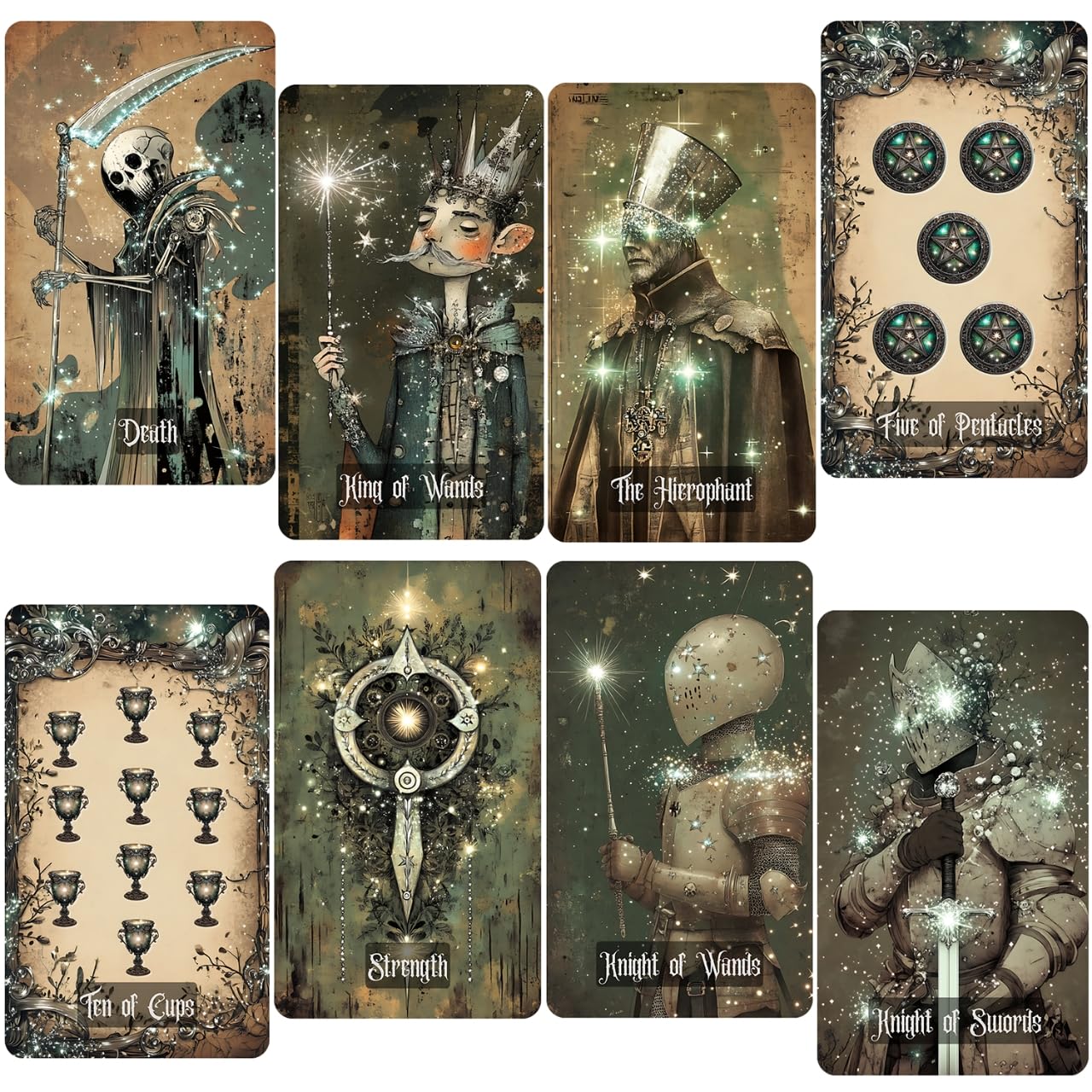 Starlight Dream Tarot by GZSYXHJYXGS — 78-Card Beginner Deck