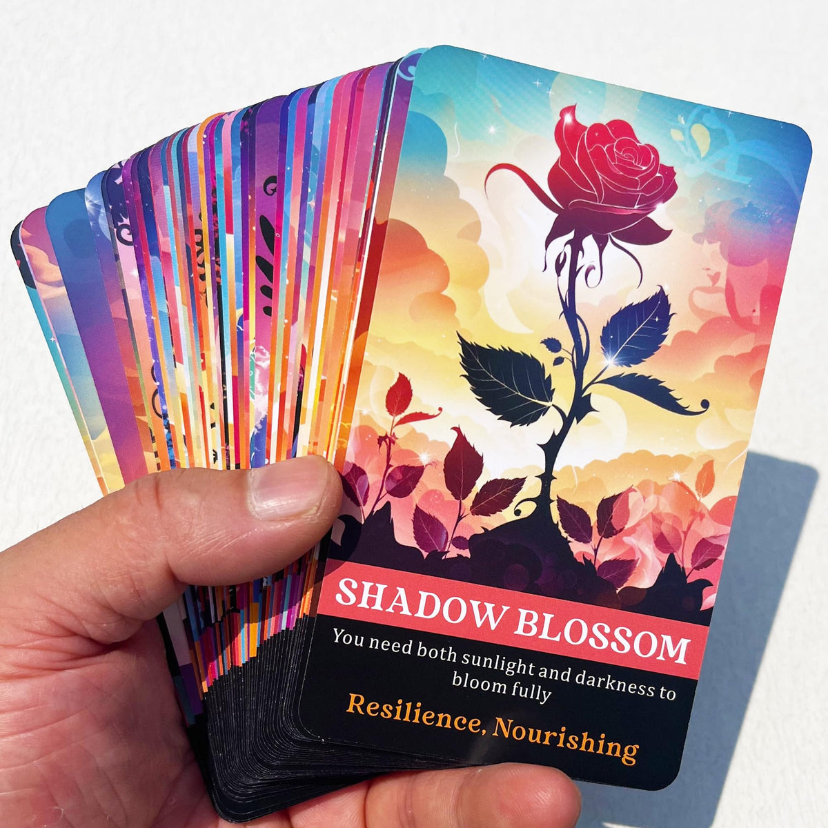 GZXINKE Shadow Work Oracle Cards – Inner Healing & Self-Reflection Deck