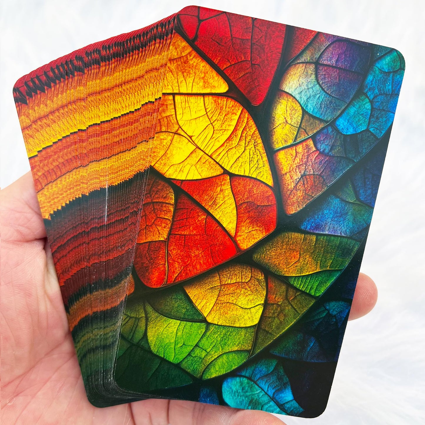 GZXINKE Nature and Seasons Oracle Deck – 54 Cards for Intuition, Healing, and Personal Growth (Beginner Friendly)