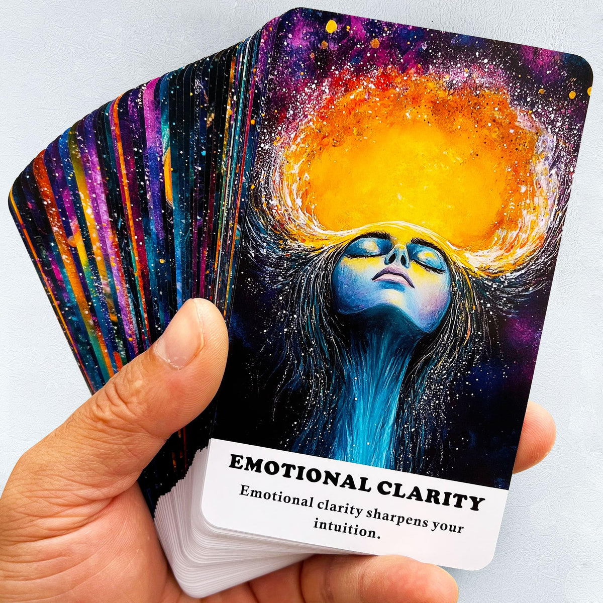 GZXINKE Intuitive Oracle Cards – 56-Card Deck for Beginners, Inner Wisdom & Guidance