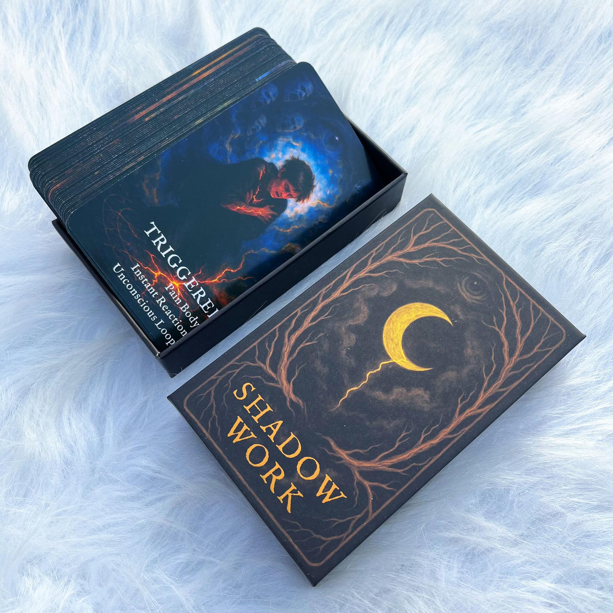 GZXINKE Shadow Work Oracle Deck | 54 Healing Cards for Inner Child, Trauma Release & Spiritual Growth