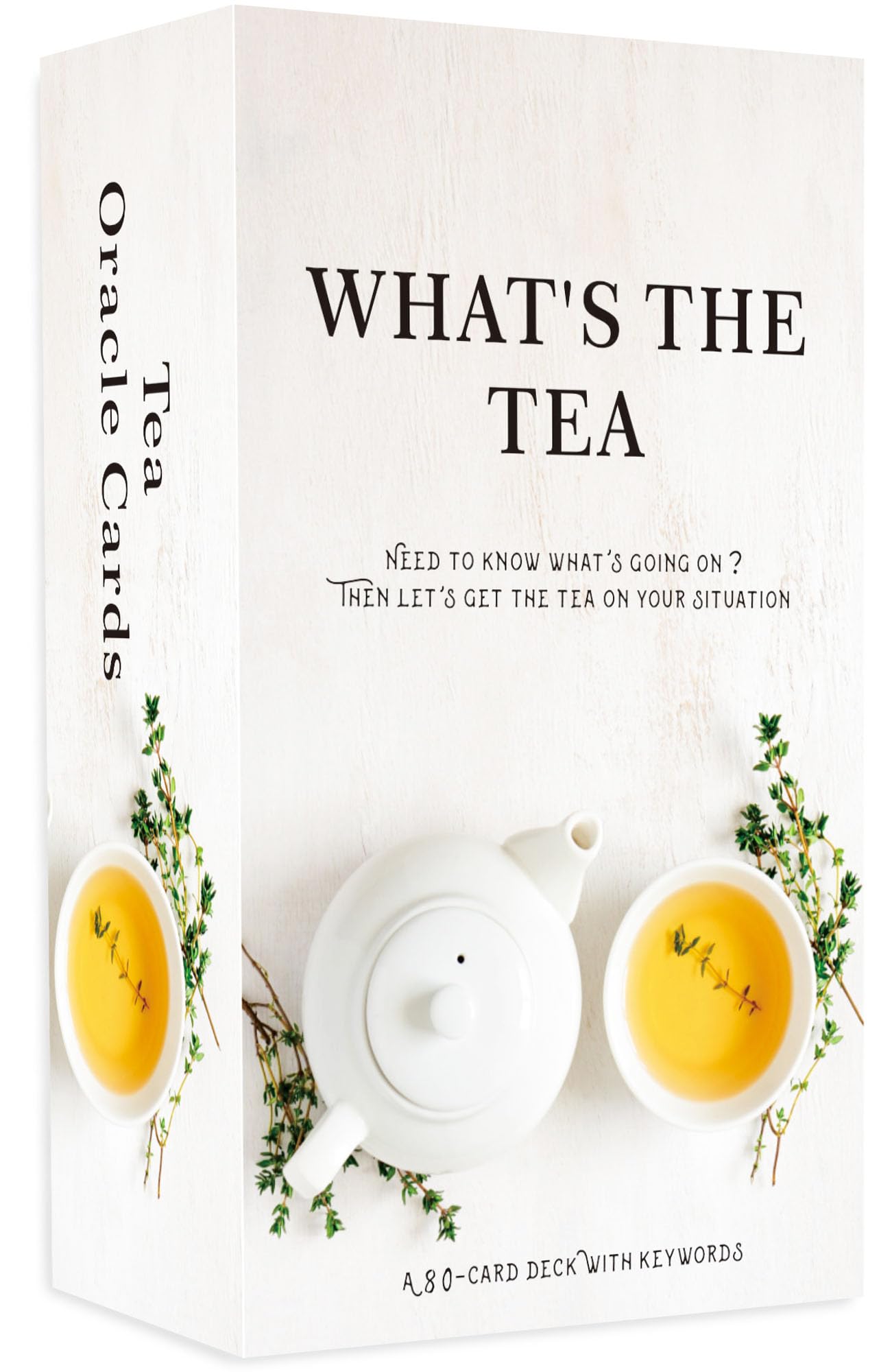 GZXINKE What's The Tea? Relationships & Life Oracle Cards — Beginner Friendly Deck