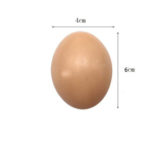 Haawooky 20 PCS Plastic Fake Eggs for DIY Easter – Realistic, Lightweight & Safe