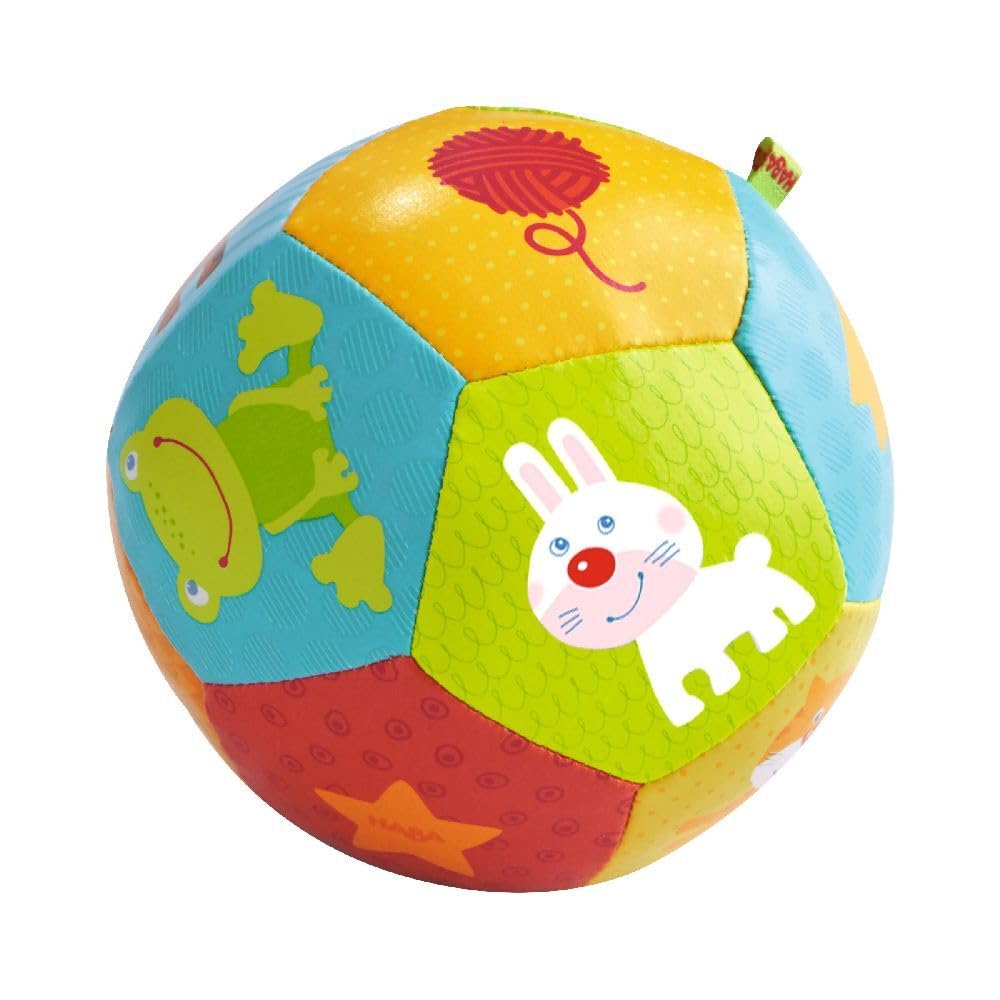 HABA Baby Balls – Soft Sensory Tummy Time Toys for 6 Months+