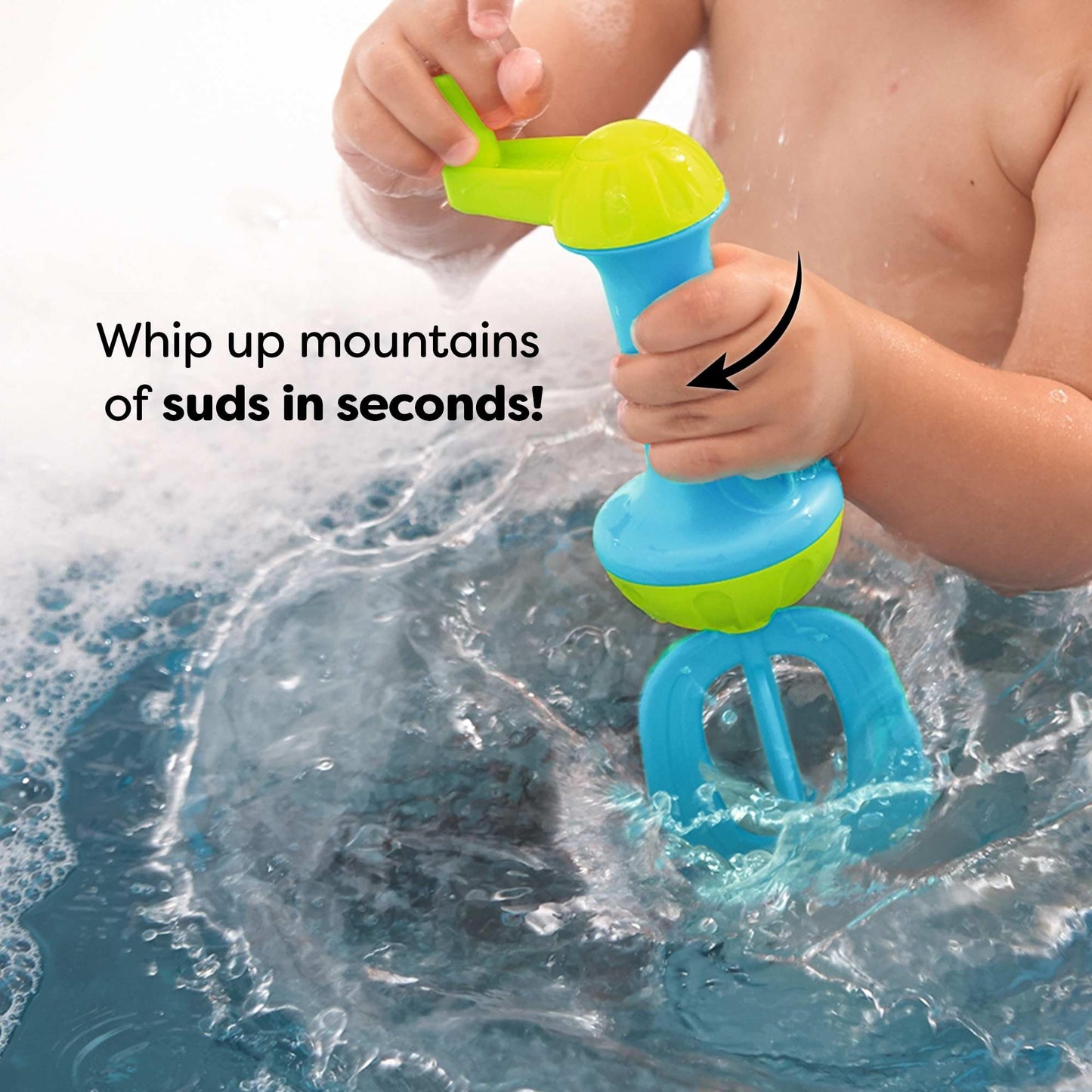 HABA Kids Bubble Bath Whisk 2-Pack – Bath Toys for Sensory Play