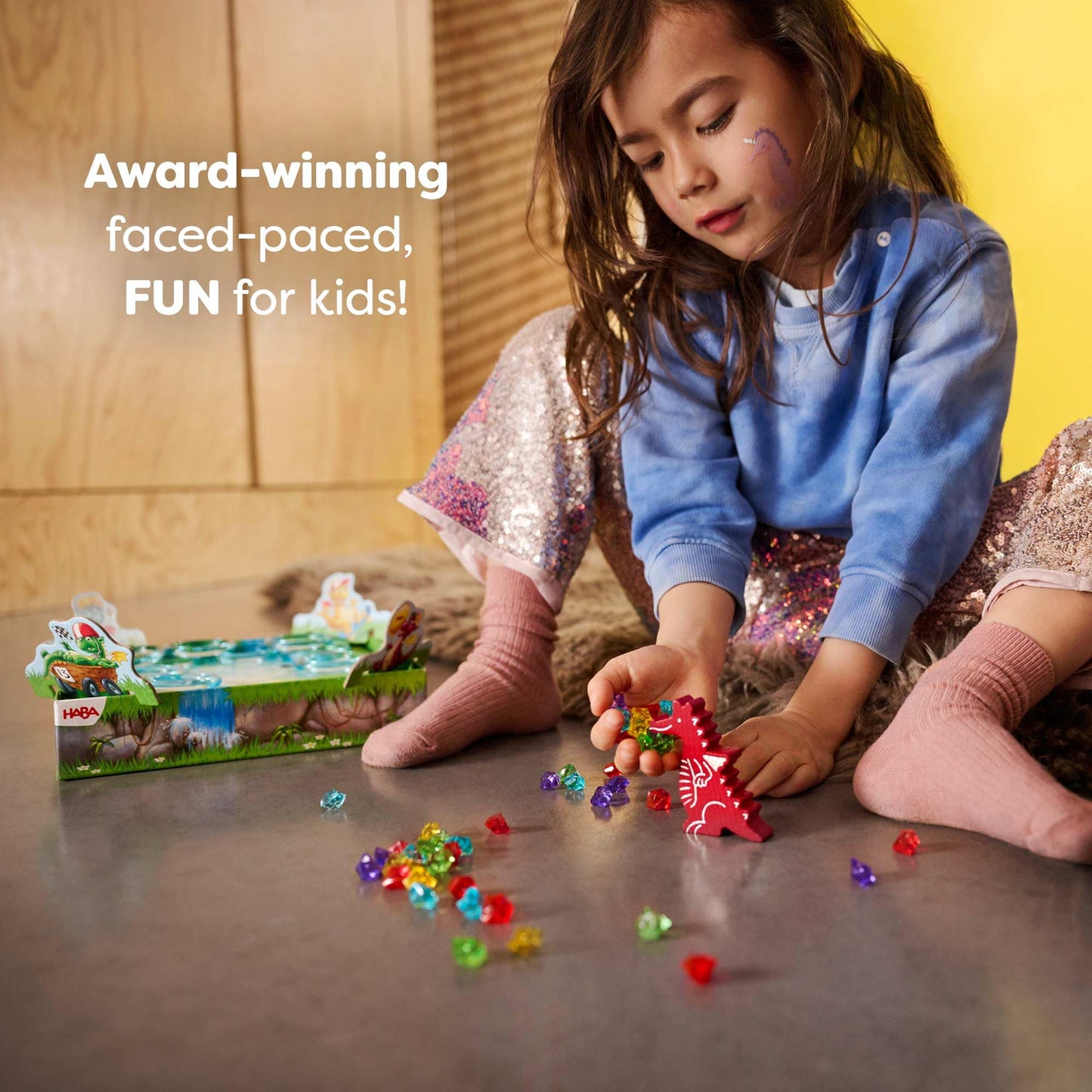 HABA Dragon's Breath Board Game - Award-Winning Family Fun for Ages 5+