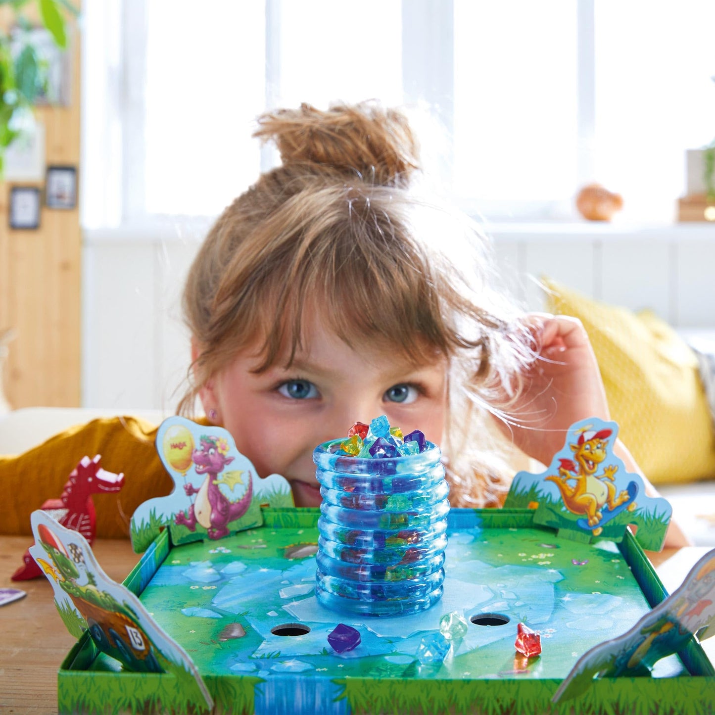 HABA Dragon's Breath Board Game - Award-Winning Family Fun for Ages 5+