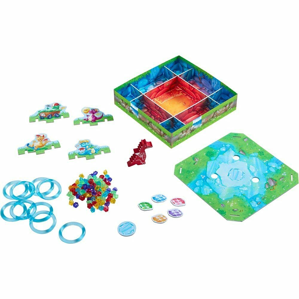 HABA Dragon's Breath Board Game - Award-Winning Family Fun for Ages 5+