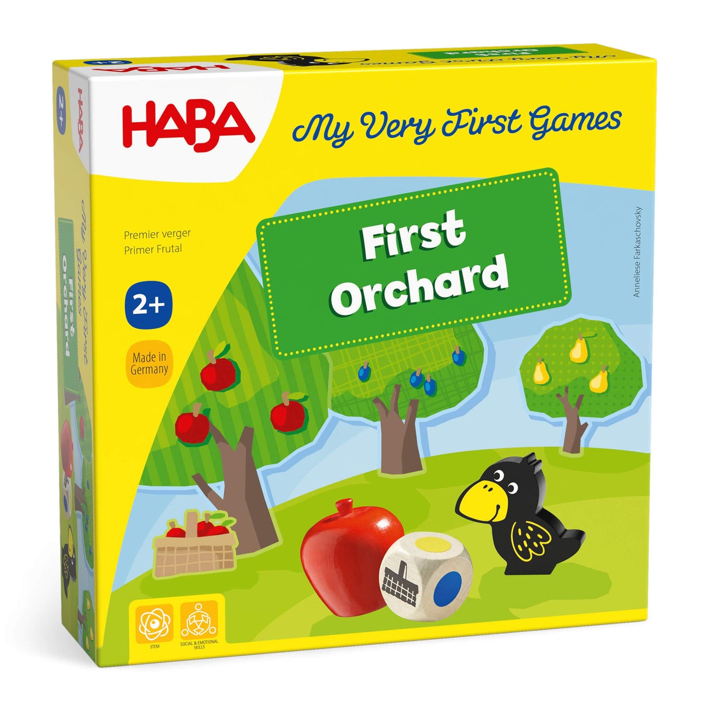 HABA My Very First Games - First Orchard Toddler Game | Made in Germany