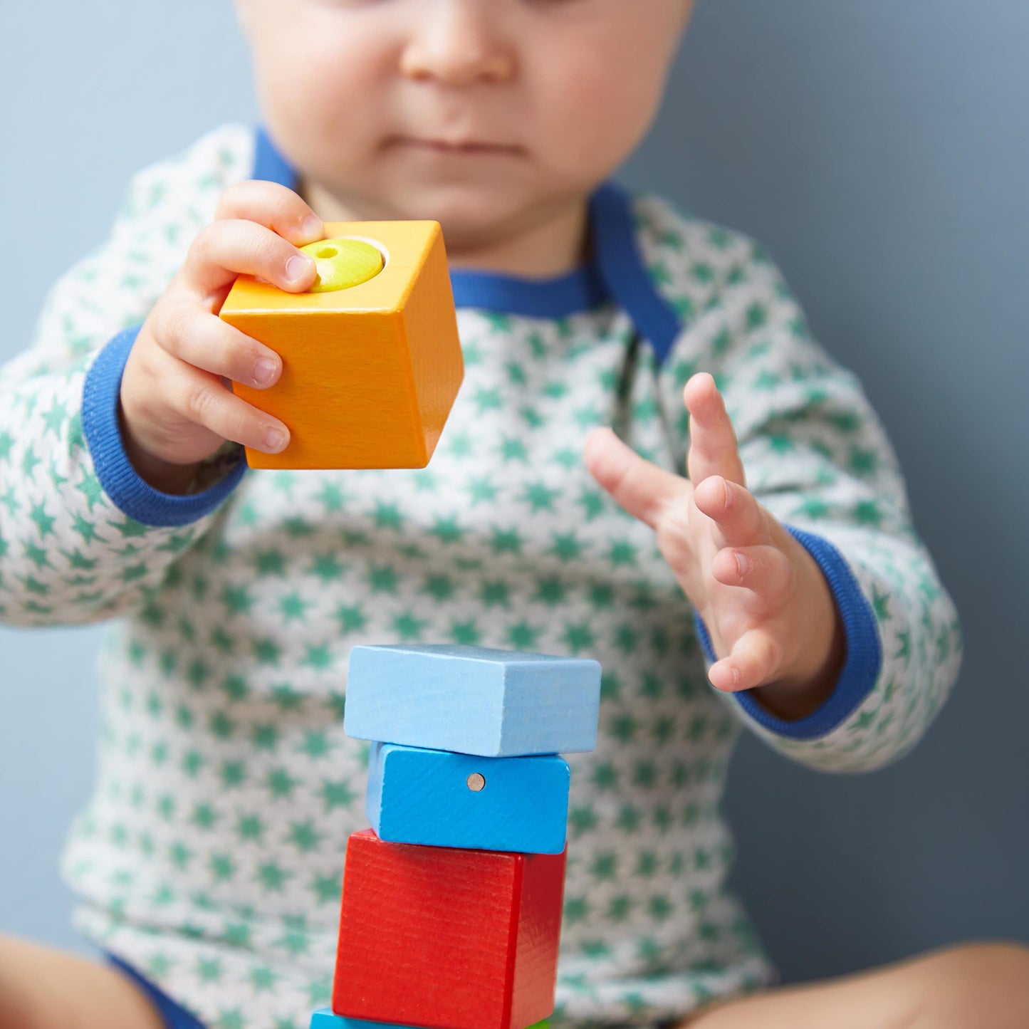 HABA Fun with Sounds: Wooden Discovery Blocks for Toddlers – Made in Germany | Montessori-Inspired Acoustic Blocks
