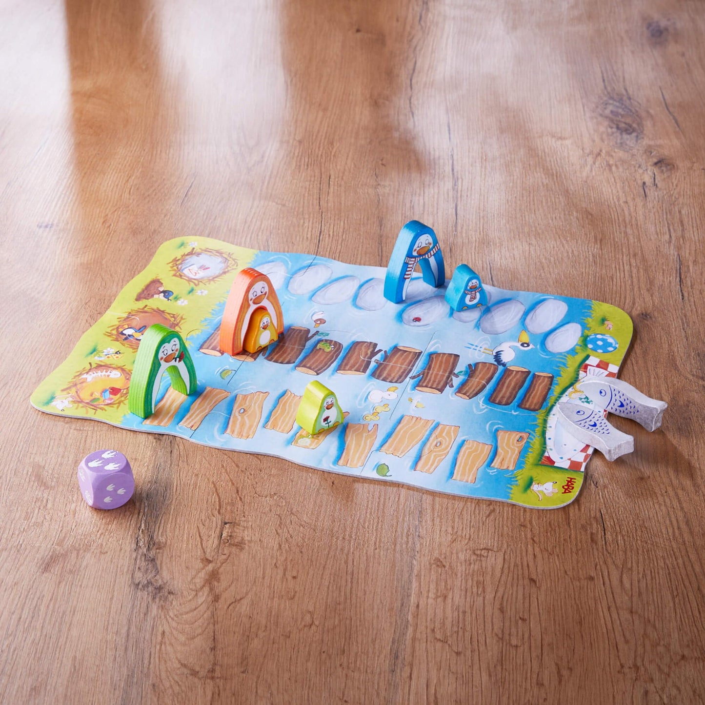 HABA My Very First Games: Go, Go Little Penguin – Cooperative Toddler Board Game