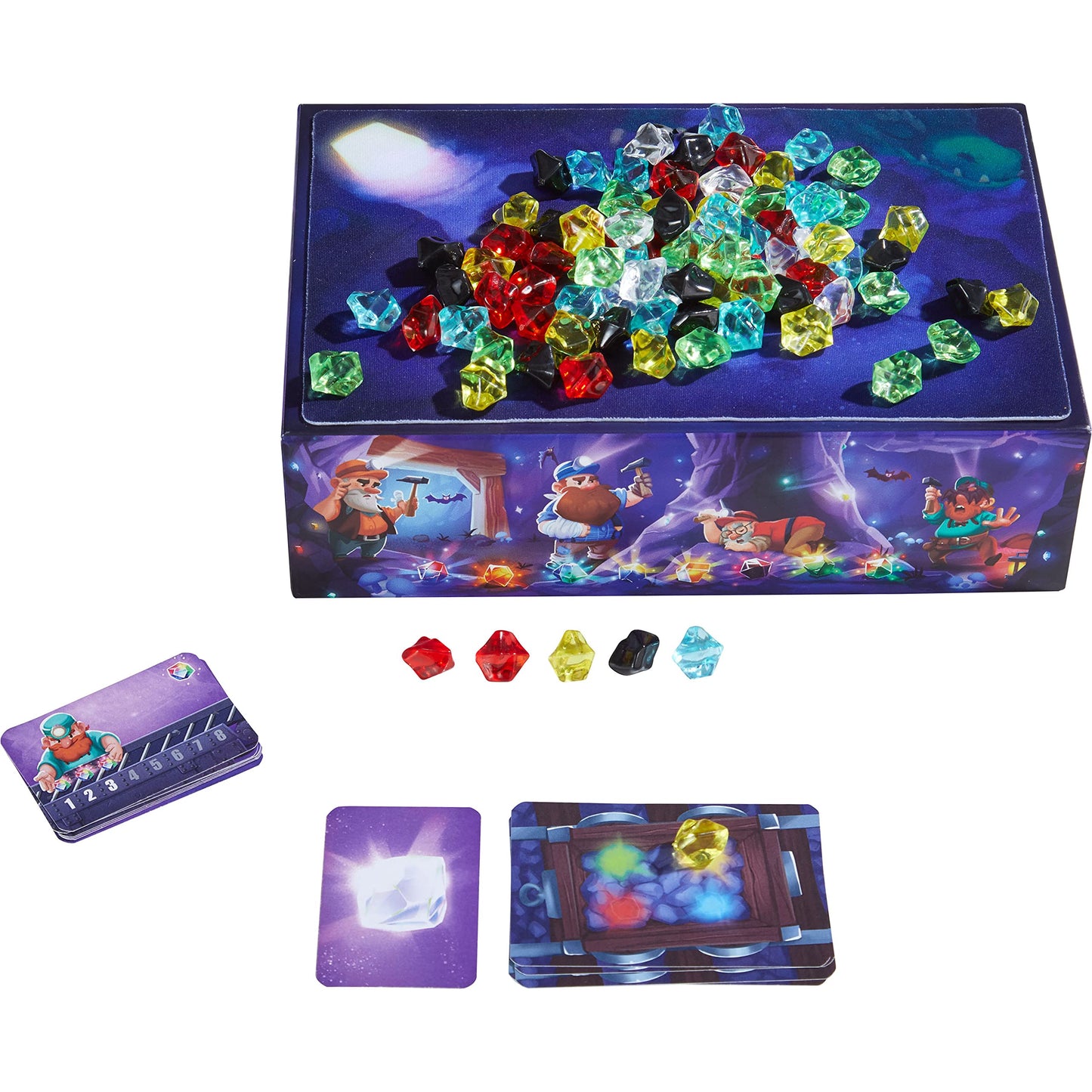 HABA Hammer Time: Fun Treasure-Hunt Board Game for Kids 5+ | Gems, Strategy & Family Play