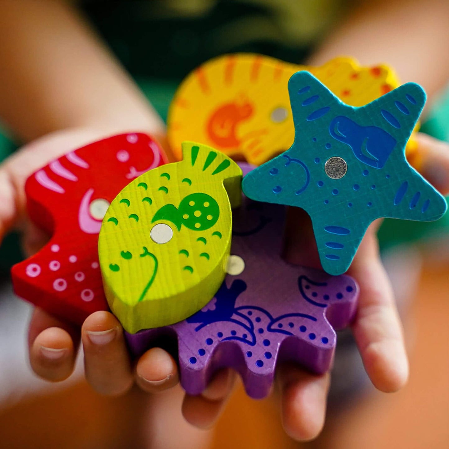 Here Fishy Fishy! Magnetic Fishing Game by HABA – Toddler & Preschool Learning Toy, Made in Germany