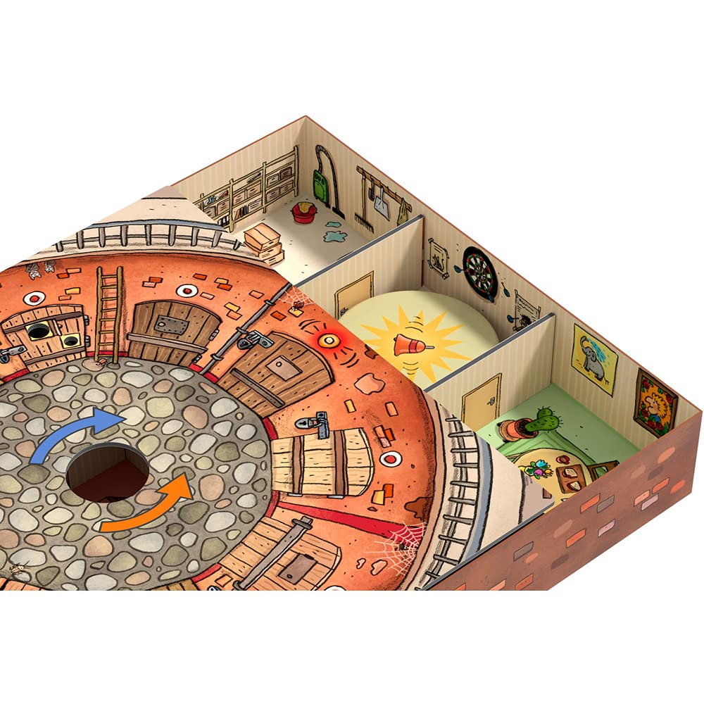 Inspector Mouse: The Great Escape by HABA – Cooperative Detective Board Game for Families