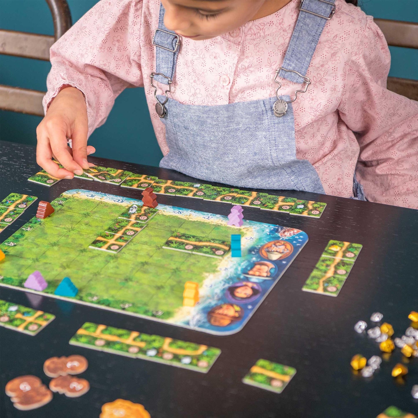 HABA Karuba Jungle Adventure Tile Placement — Family Puzzle Game (Ages 8–12) Made in Germany