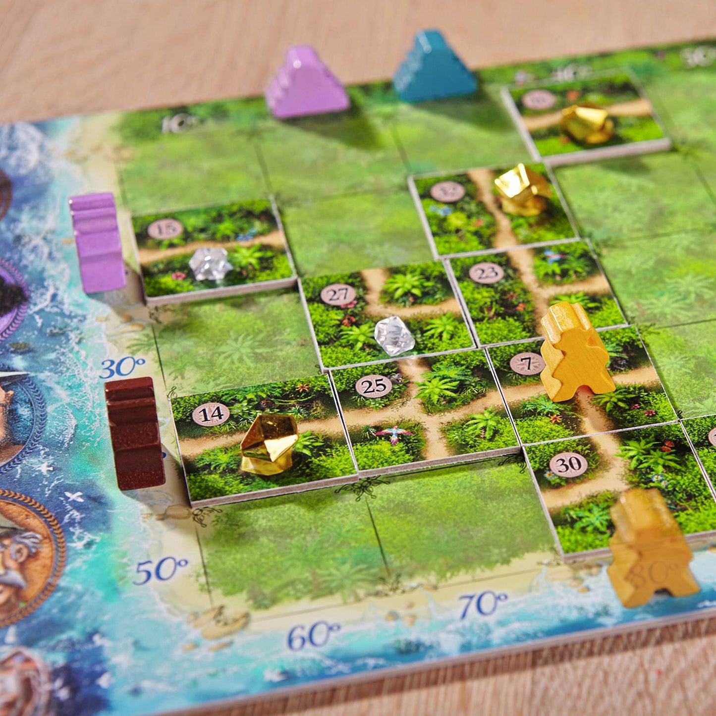 HABA Karuba Jungle Adventure Tile Placement — Family Puzzle Game (Ages 8–12) Made in Germany