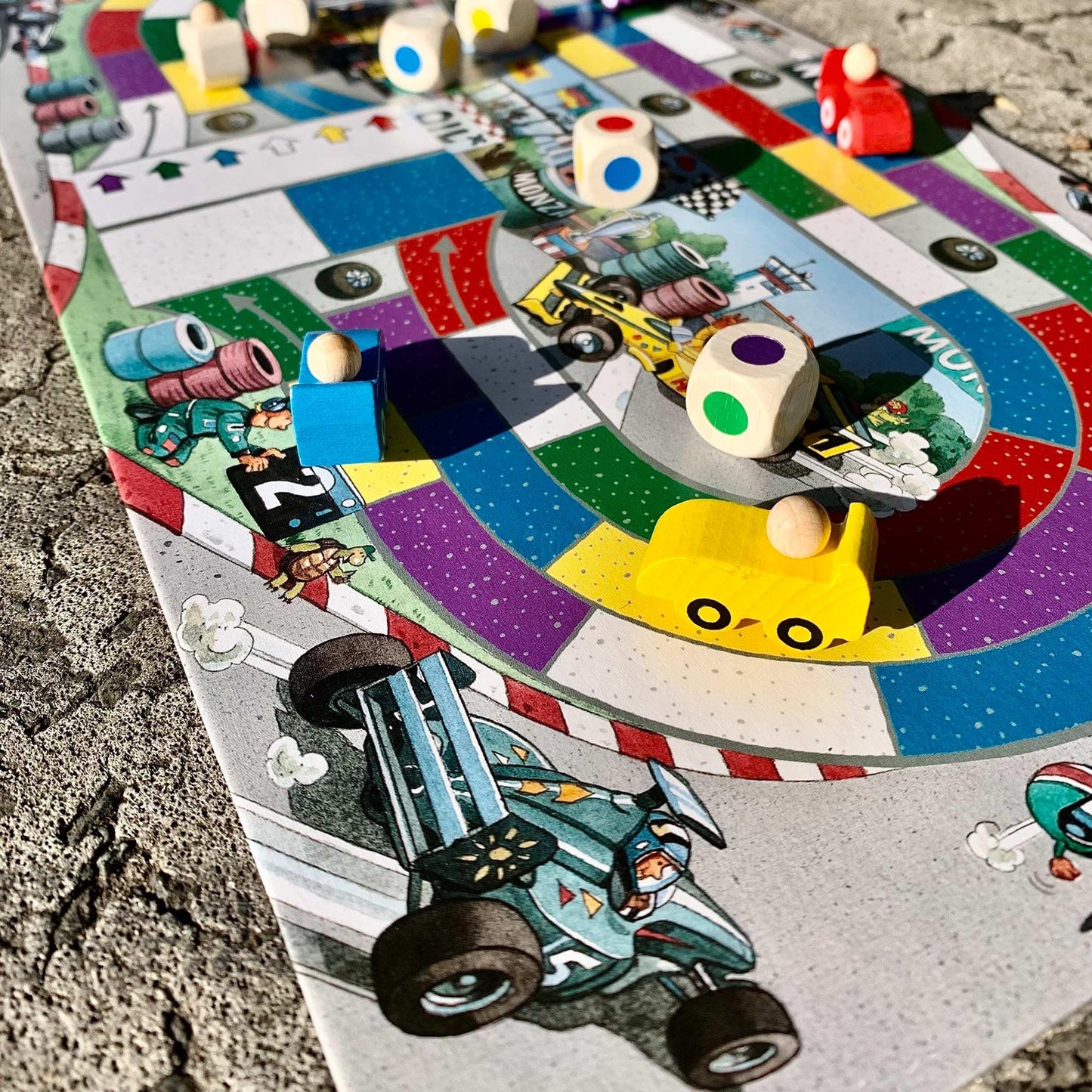 HABA Monza: Car Racing Games & Beginner’s Family Board Game | Made in Germany