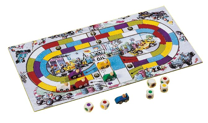 HABA Monza: Car Racing Games & Beginner’s Family Board Game | Made in Germany