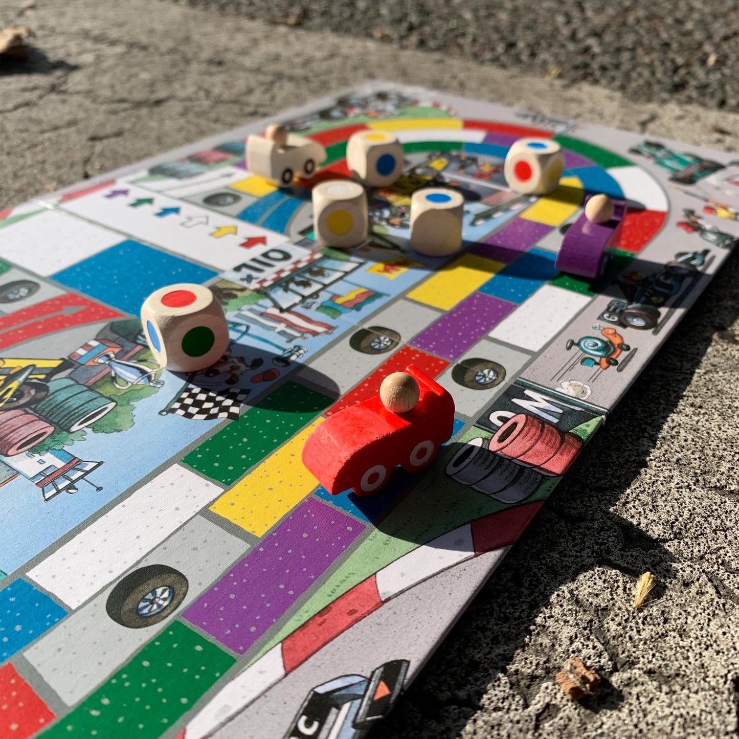 HABA Monza: Car Racing Games & Beginner’s Family Board Game | Made in Germany
