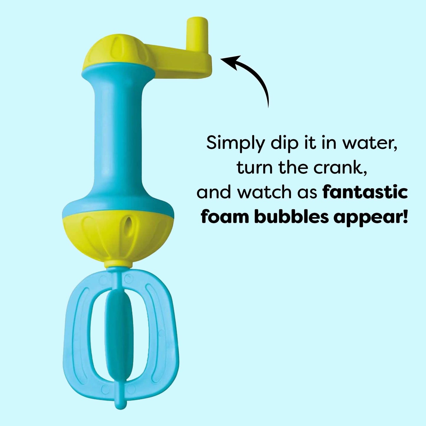HABA Kids Bubble Bath Whisk 2-Pack – Bath Toys for Sensory Play