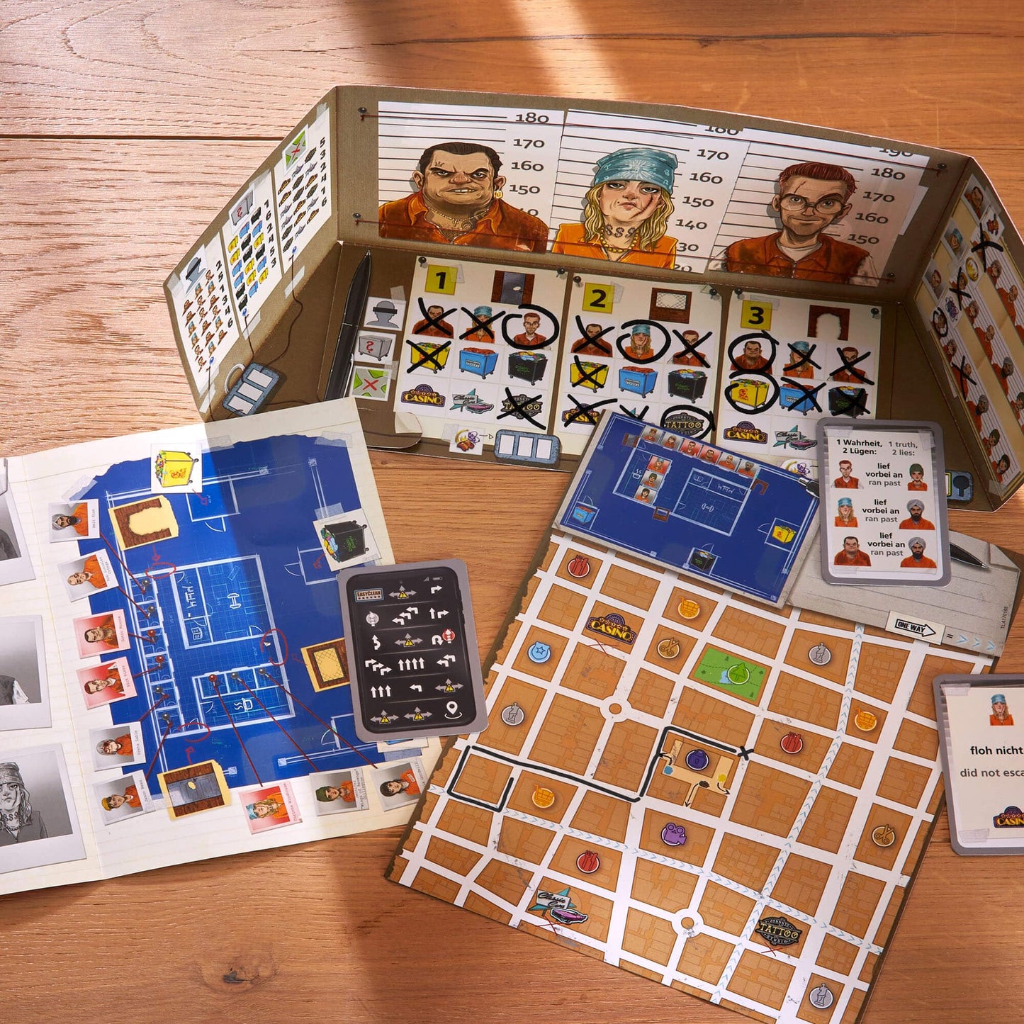 HABA The Key: Escape from Strongwall Prison — Investigative Crime Game