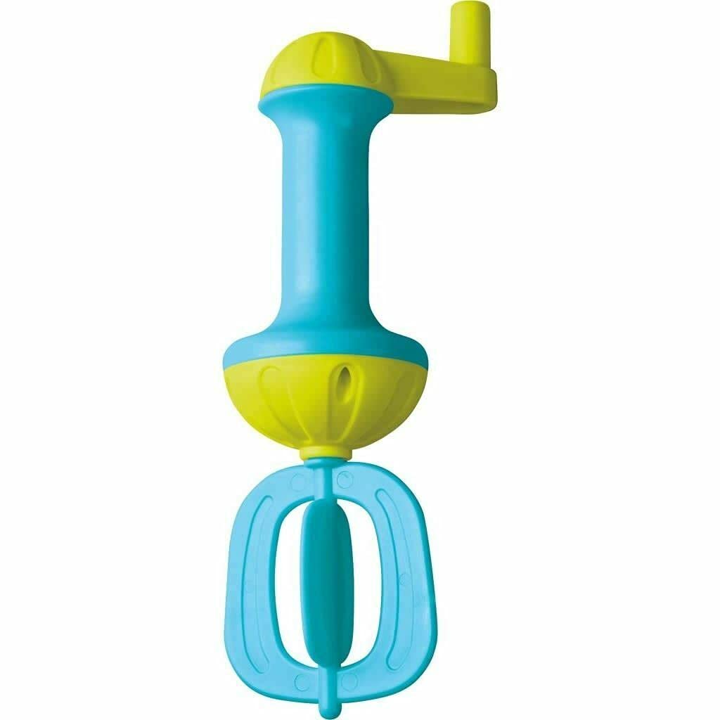 HABA Toddler Bath Toys: Bubble Bath Kids Whisk for Sensory Play & Motor Skills – Blue