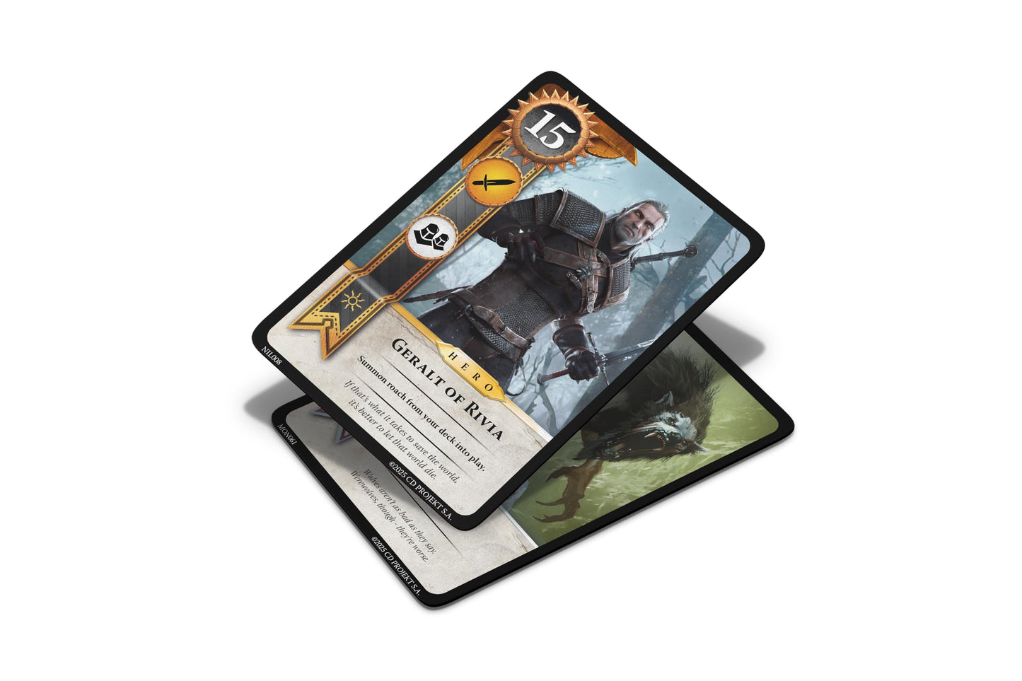 Gwent Official Licensed Version – Complete Deck Set | Competitive Strategy Card Game | 1-5 Players | 20 Min | Hachette Boardgames
