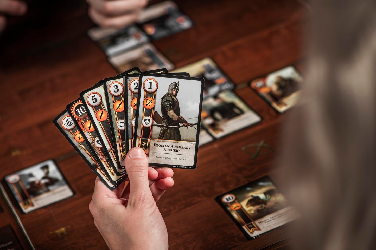Gwent Official Licensed Version – Complete Deck Set | Competitive Strategy Card Game | 1-5 Players | 20 Min | Hachette Boardgames