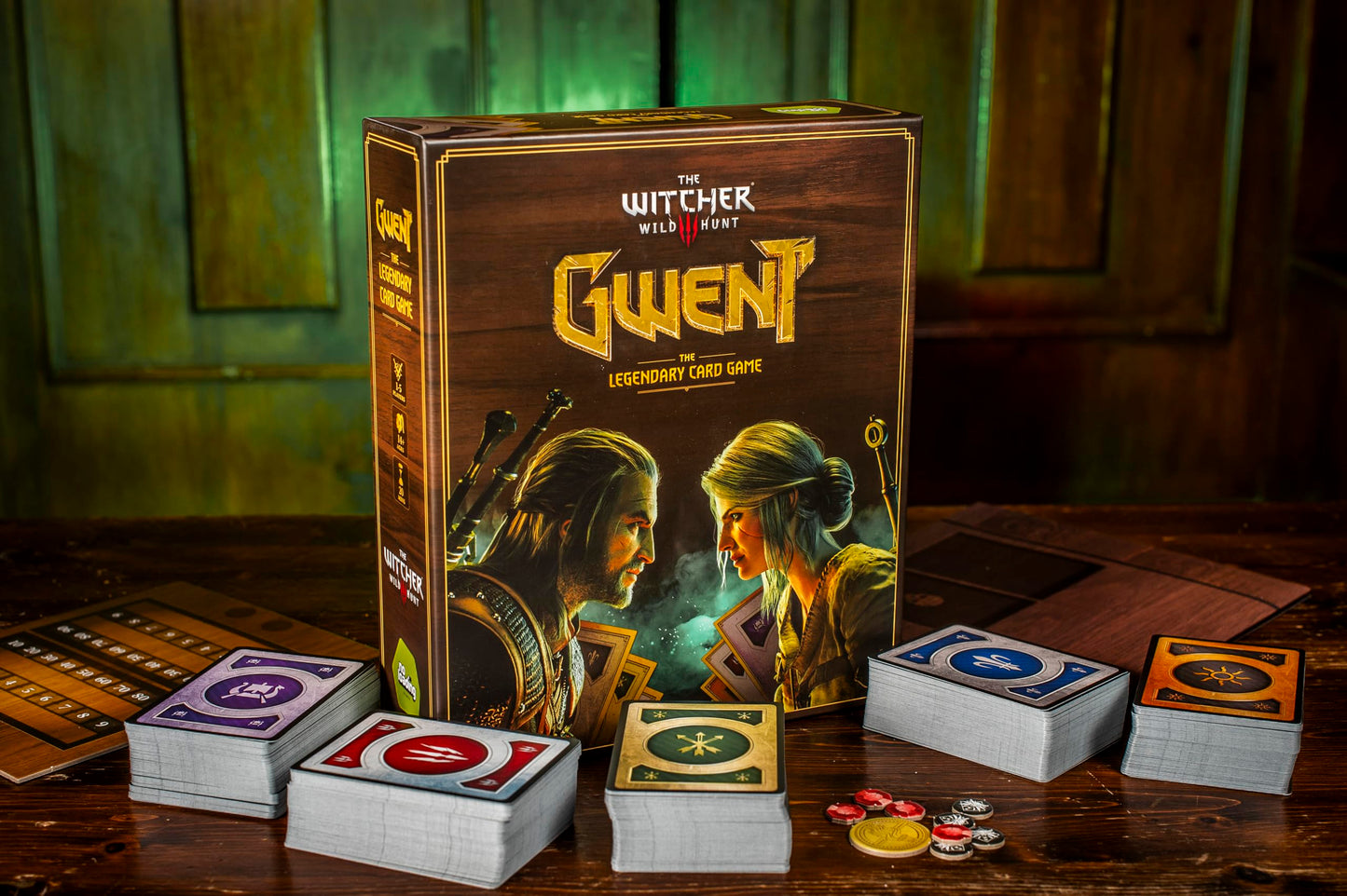 Gwent Official Licensed Version – Complete Deck Set | Competitive Strategy Card Game | 1-5 Players | 20 Min | Hachette Boardgames